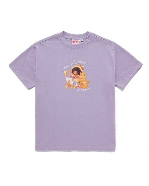Samii Ryan Kindness Season Open Leg Sweats In Lavender