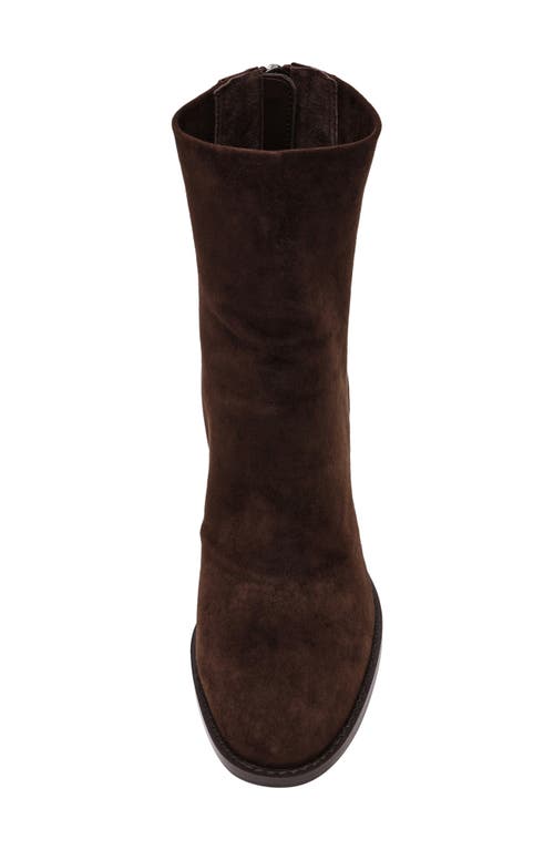 Steve Madden Obsession Block-heel Booties In Brown