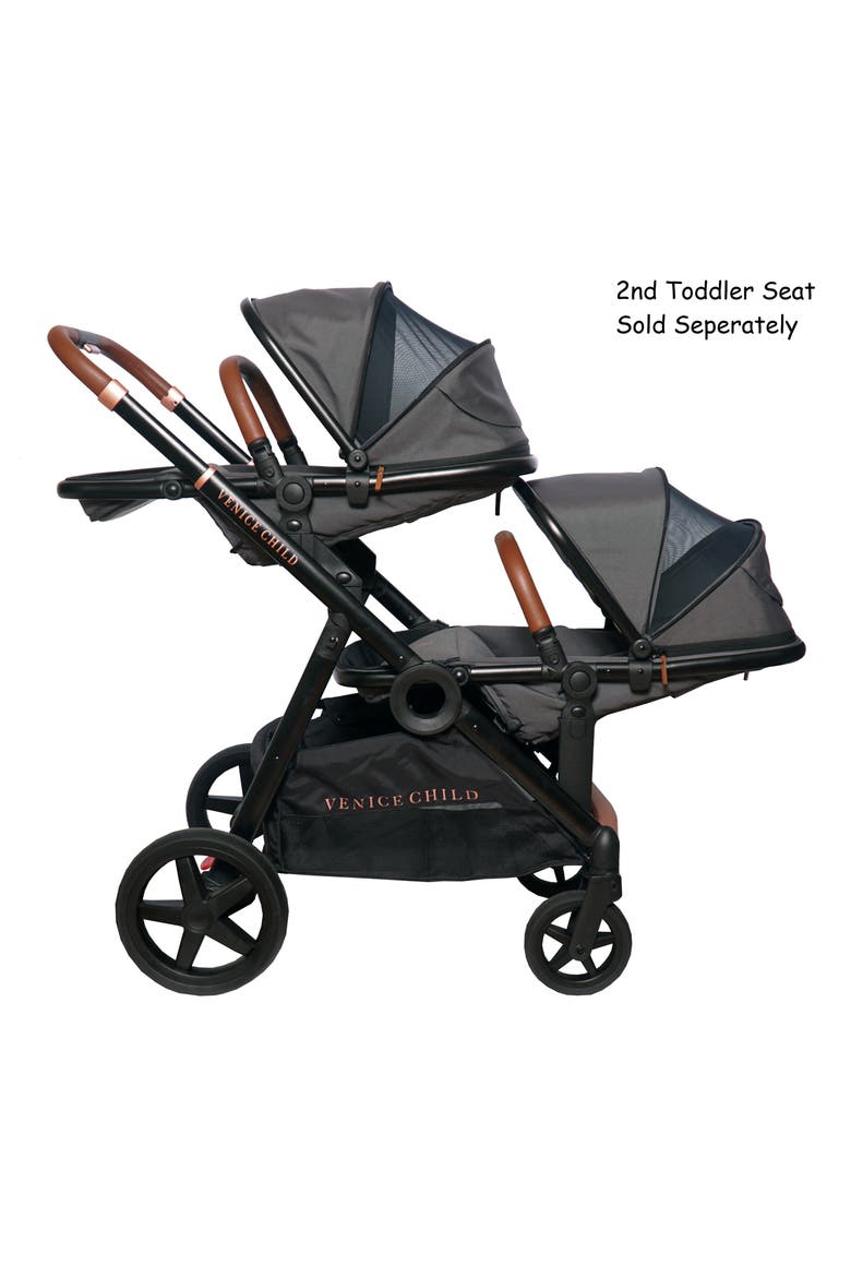 Maverick Full Size Stroller, Alternate, color, TWILIGHT GRAY