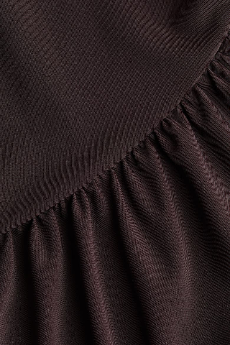 Draped Thong Body, Alternate, color, Dark brown