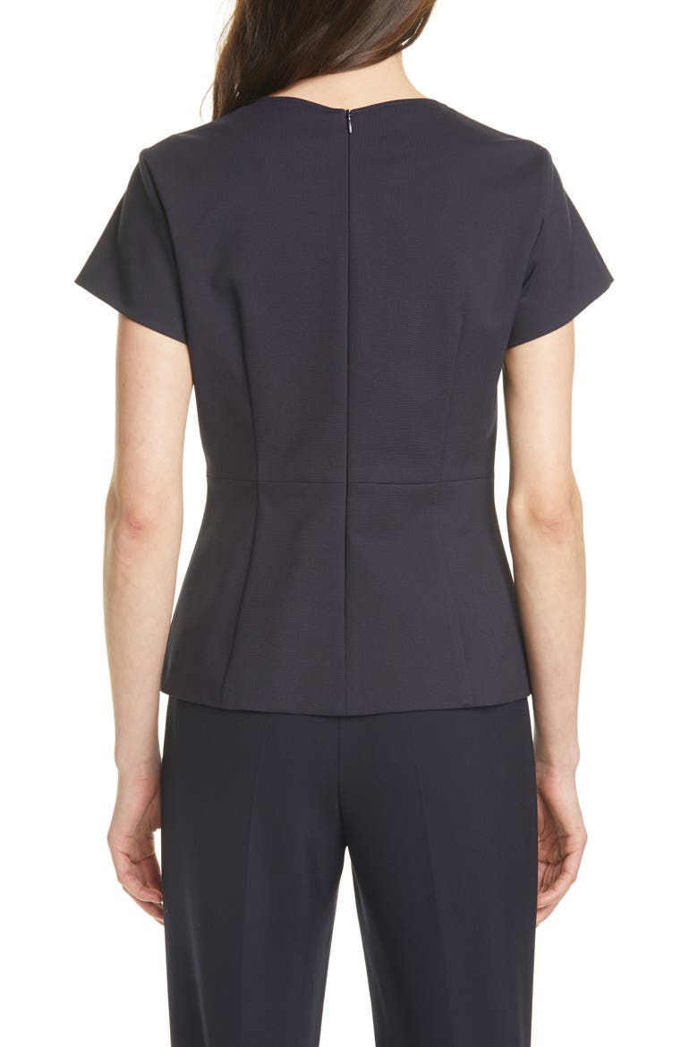 Ivalyna V-Neck Top, Alternate, color, MIDNIGHT