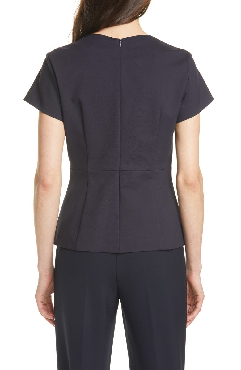 BOSS Ivalyna V-Neck Top, Alternate, color, 