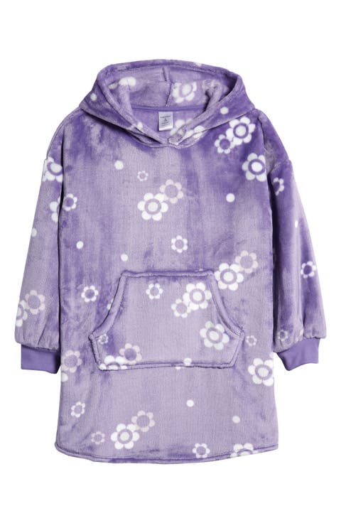 Kids' Oversize Fleece Sleeper Hoodie (Big Kid)