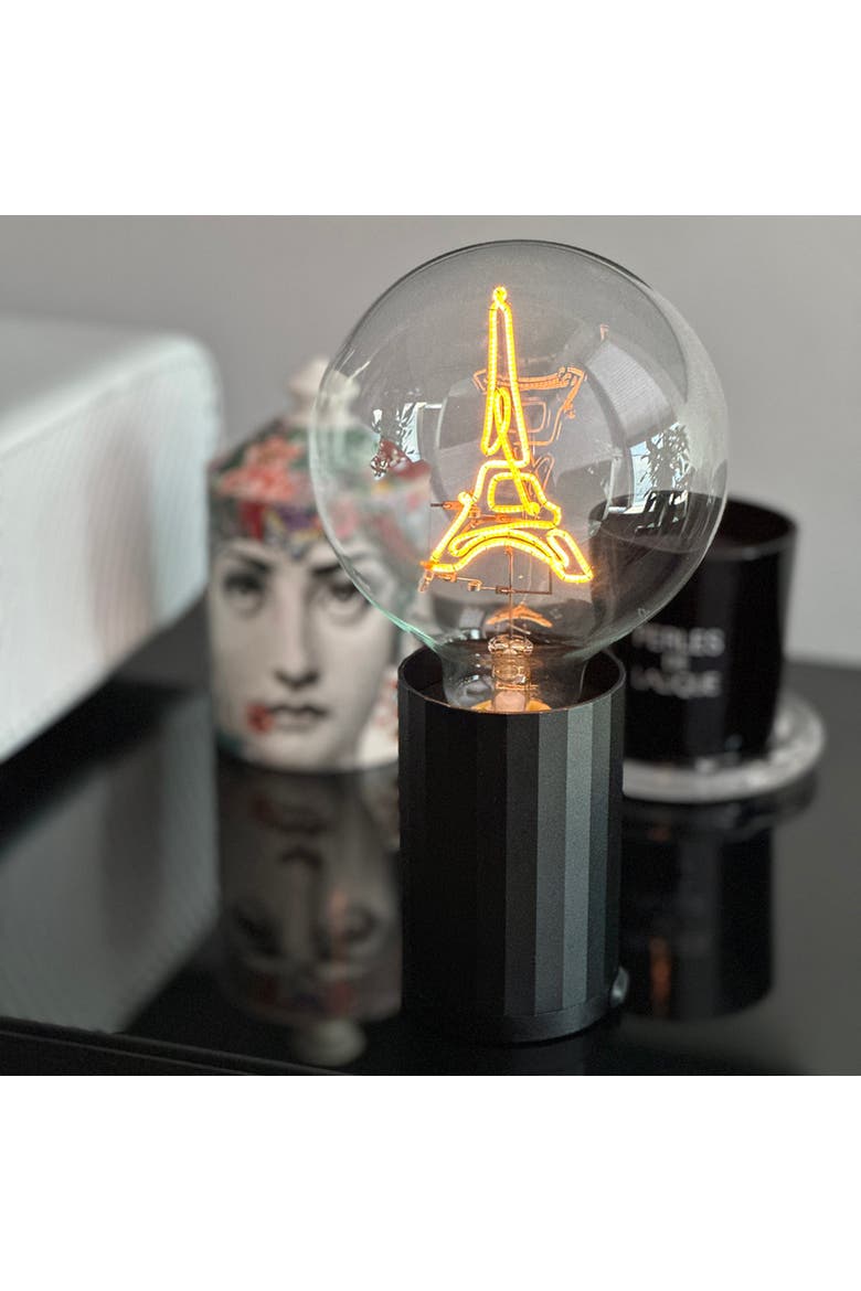 Eiffel Tower Portable Table Lamp, Alternate, color, Emerald