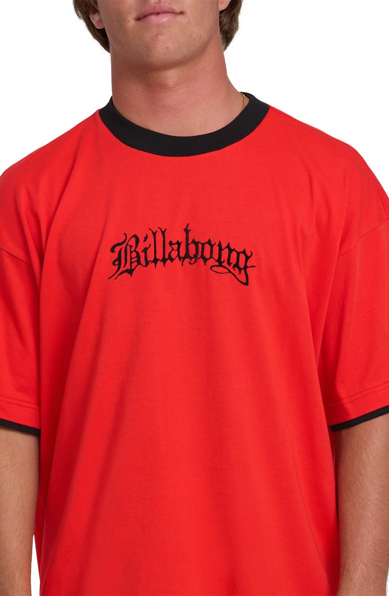 Billabong Immortal Tipper Graphic T-Shirt, Alternate, color, Deep Red