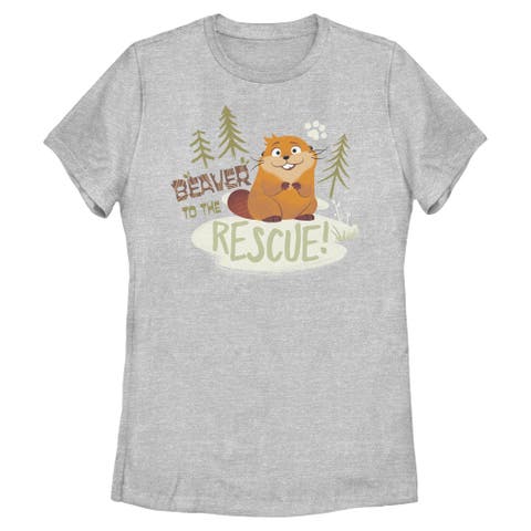 Women's Hoppers Mabel Beaver to the Rescue  Graphic T-Shirt