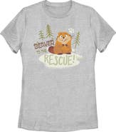 Hoppers Women's Hoppers Mabel Beaver to the Rescue Graphic T-Shirt