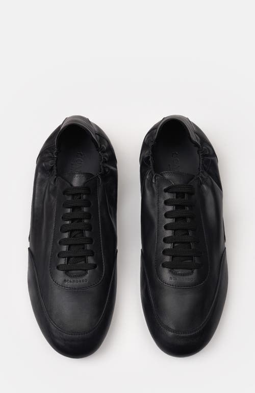 Scarosso Leggera Lace-up Sneakers In Black