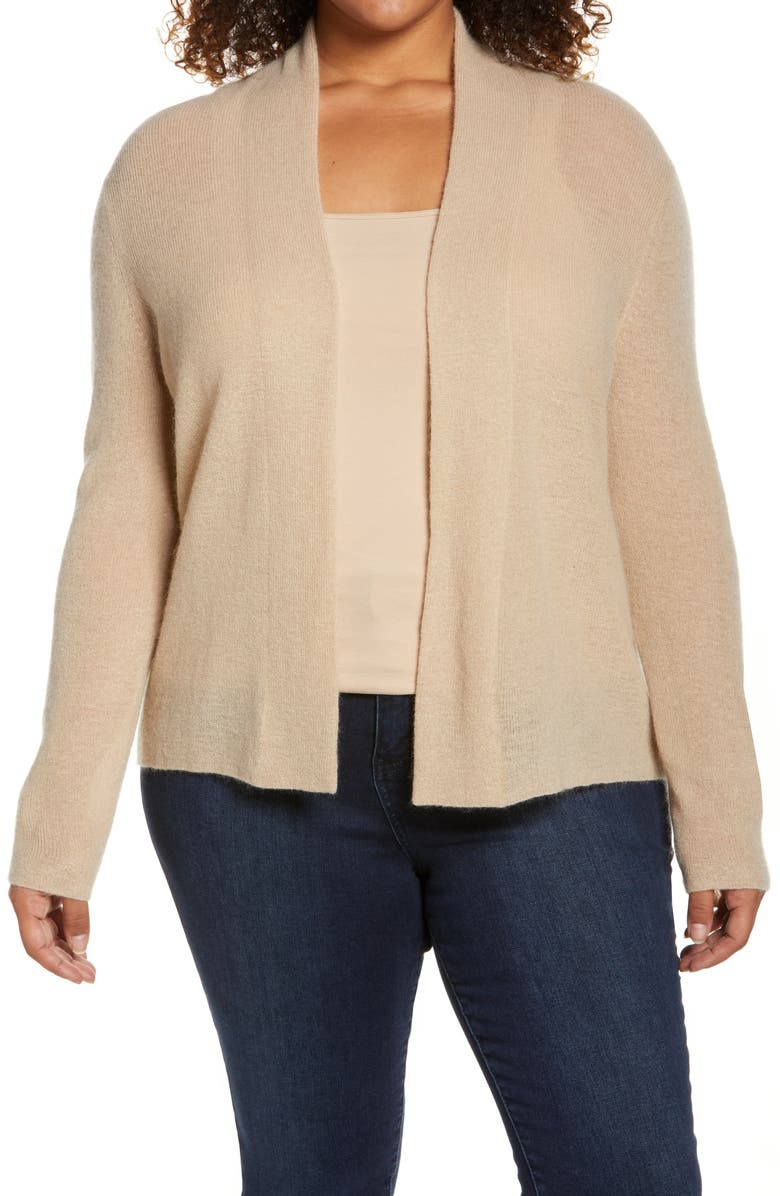 Vince Wool & Mohair Blend Open Cardigan, Main, color,