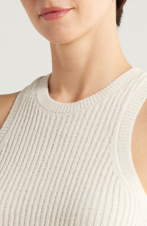 Shop Ugg(r) Elaenia Cozy Knit Lite Tank Sweater In Sand