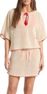 Brixton Mesh Knit Cover-Up Top