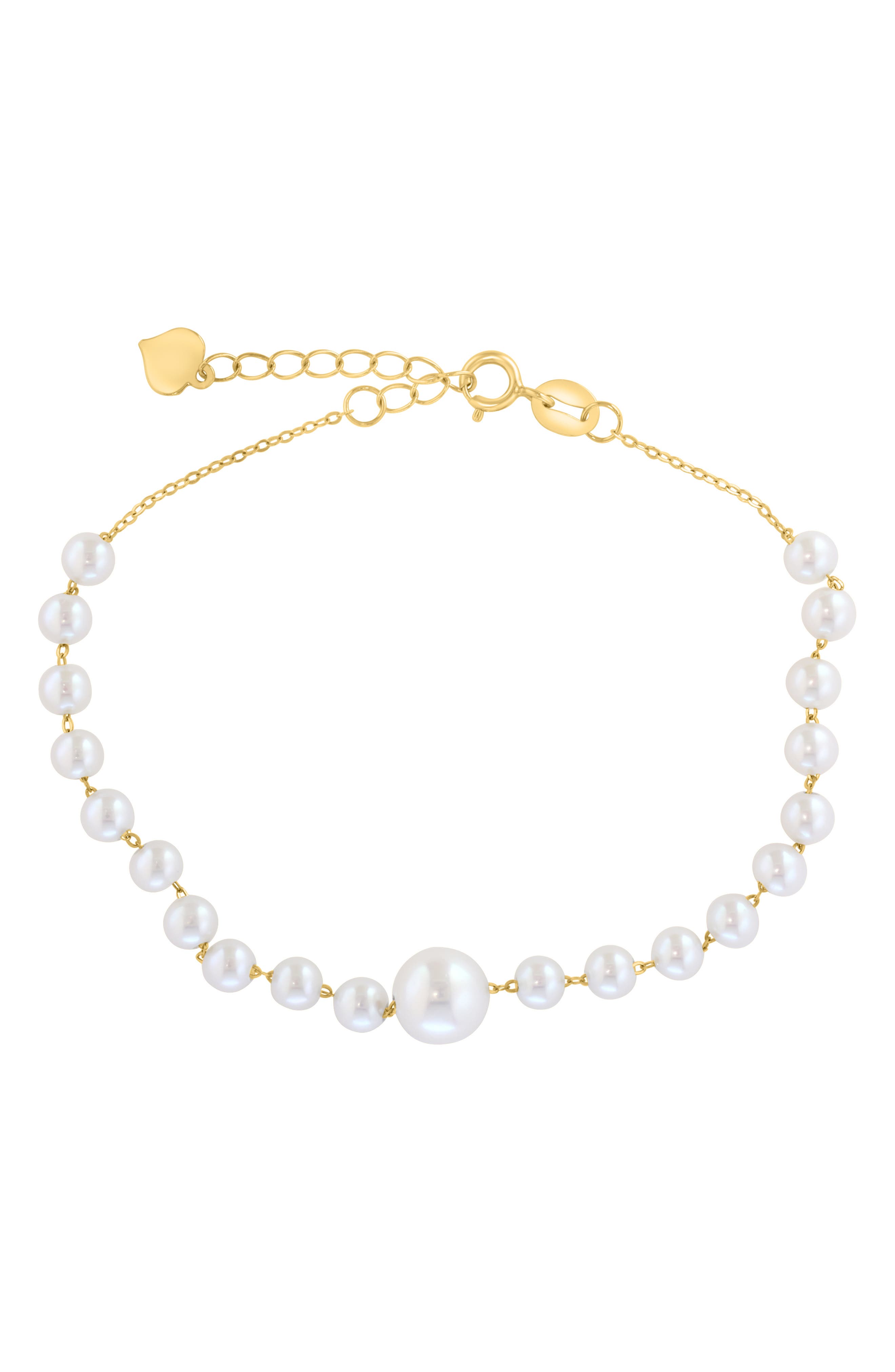Freshwater Pearl Chain Bracelet