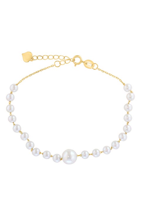 Freshwater Pearl Chain Bracelet
