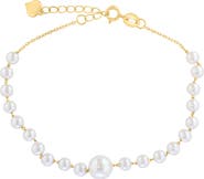 EFFY Freshwater Pearl Chain Bracelet