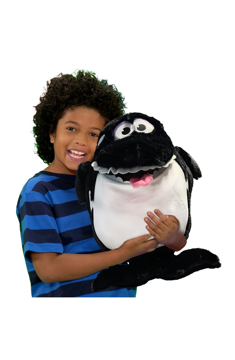 Tummy Stuffers Shark Kids Happy Soft Animal Character Companion, Alternate, color, Multicolored