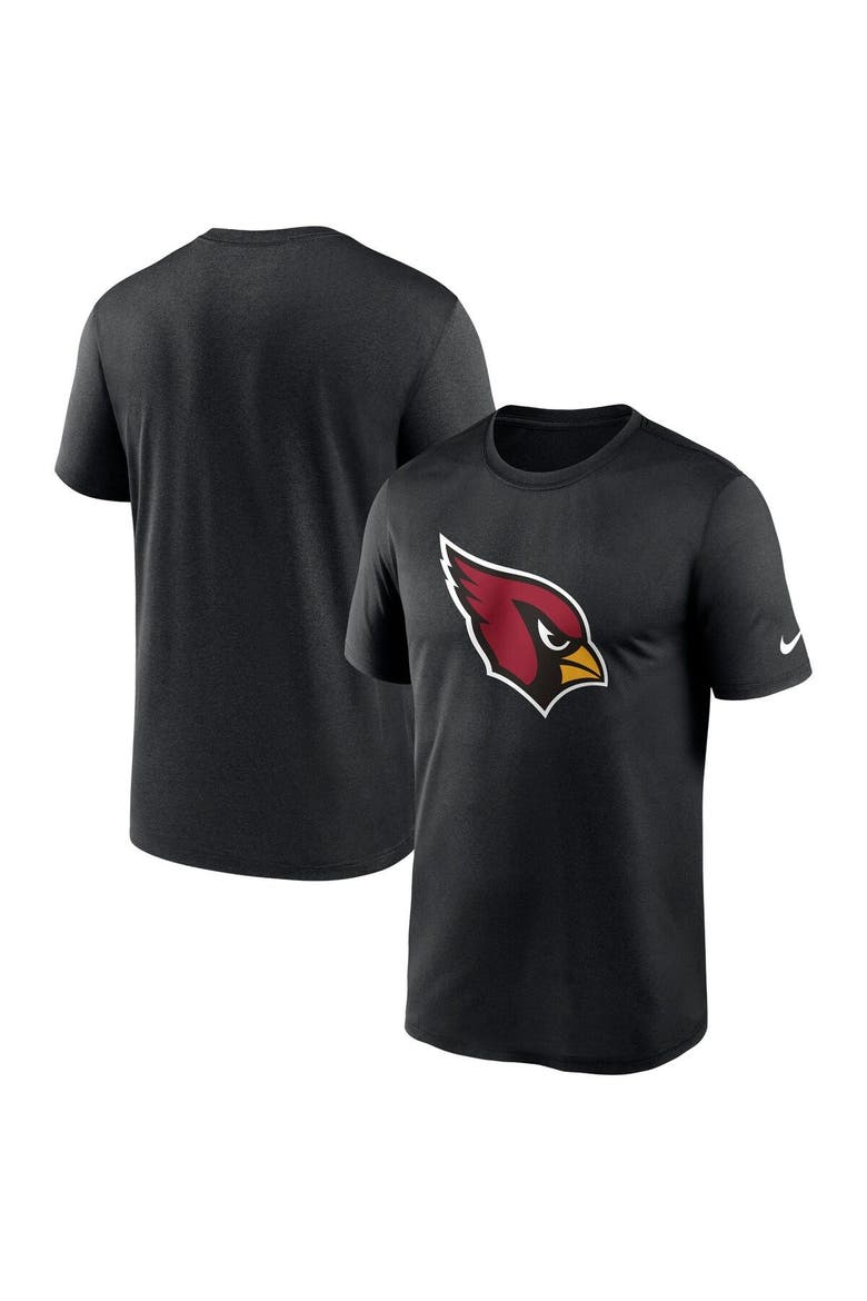 Men's Nike  Black Arizona Cardinals Legend Logo Performance T-Shirt, Main, color, Black