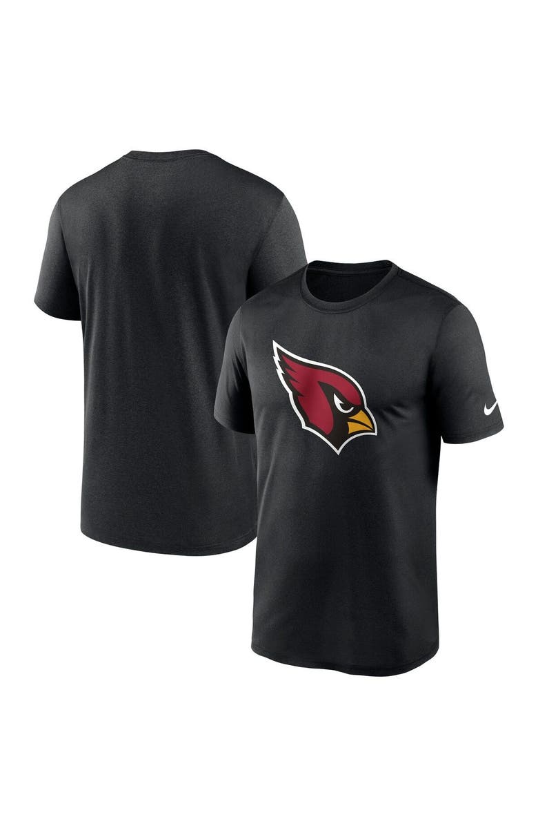 Nike Men's Nike  Black Arizona Cardinals Legend Logo Performance T-Shirt, Main, color, Black