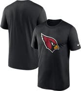 Nike Men's Nike  Black Arizona Cardinals Legend Logo Performance T-Shirt
