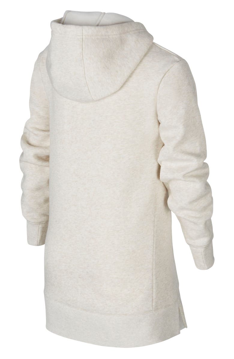Nike Longline Fleece Hoodie, Alternate, color, 