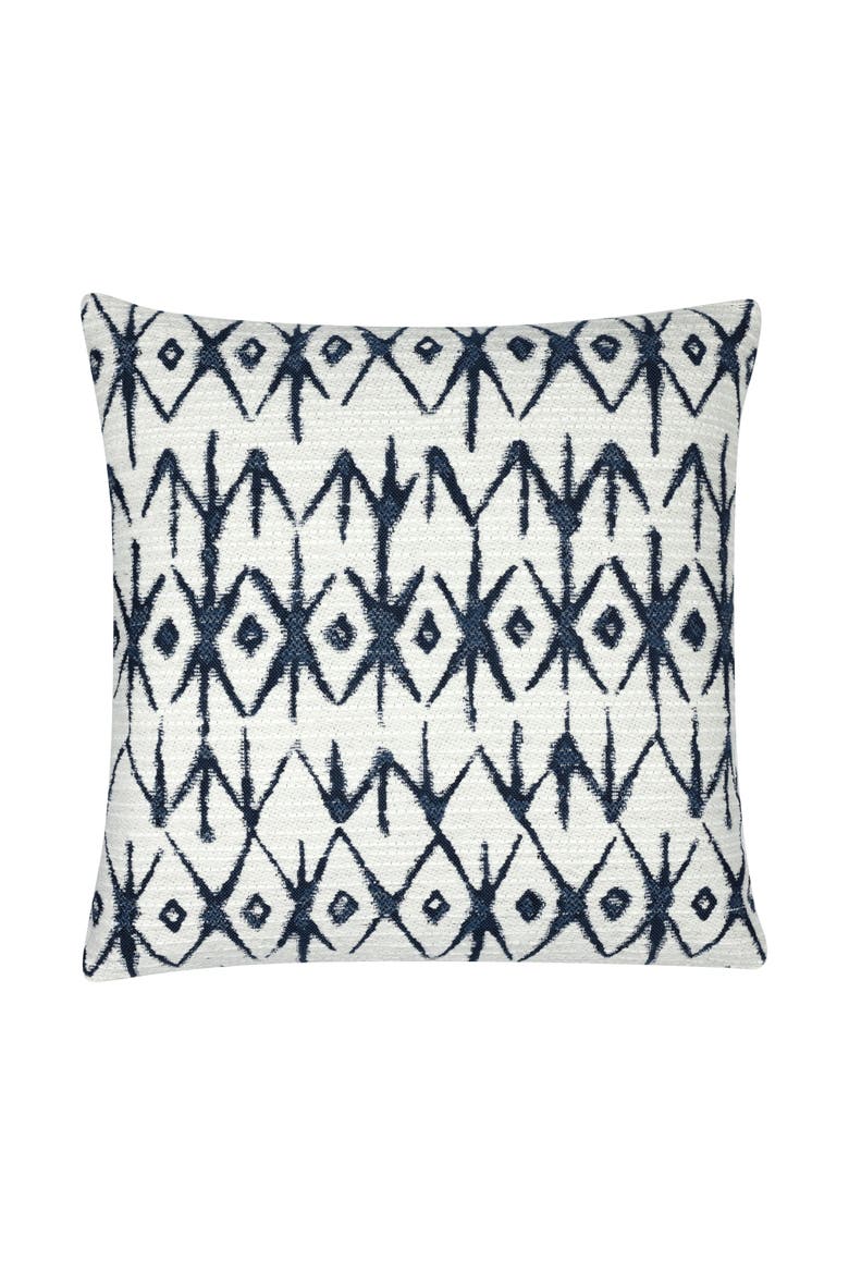 Ritual Indigo Chenille Indoor & Outdoor Woven Accent Pillow, Main, color, Indigo