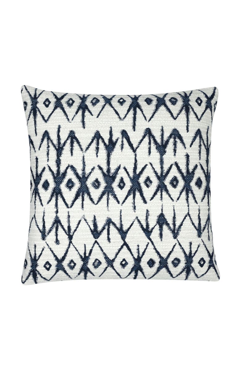 Elaine Smith Ritual Indigo Chenille Indoor 
Outdoor Woven Accent Pillow, Main, color, Indigo