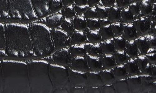 Totême Toteme T-lock Croc Embossed Leather Wallet