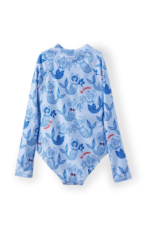 Shop Cotton On Kids Kid's Lydia One Piece In Dawn Blue Mermaid
