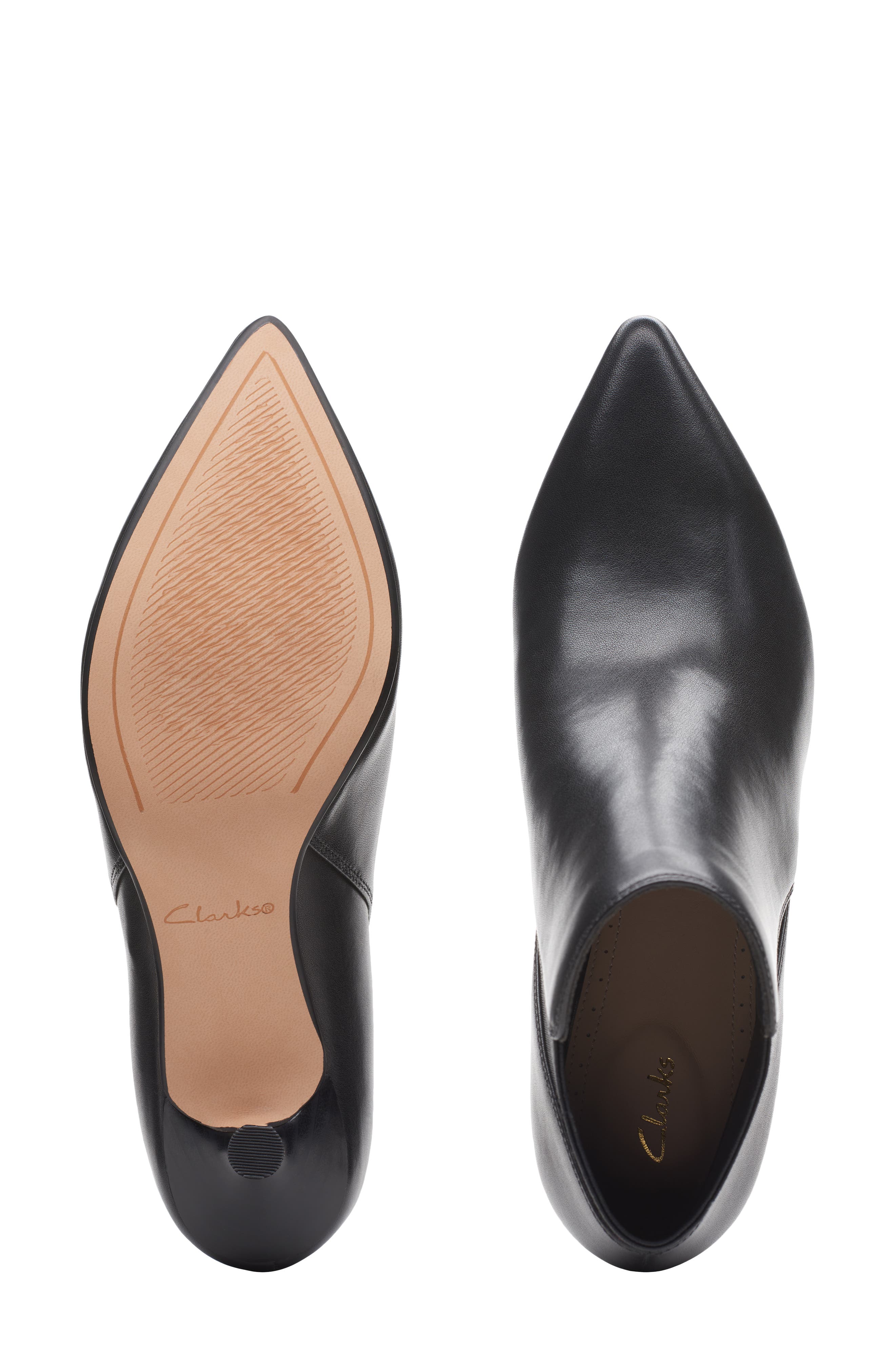 Clarks<sup>®</sup> Violet Up Pointed Toe Bootie, Alternate, color, 