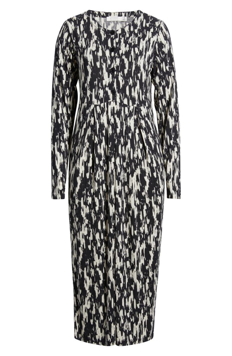 Masai Copenhagen Nilana Print Long Sleeve Dress, Alternate, color, 
