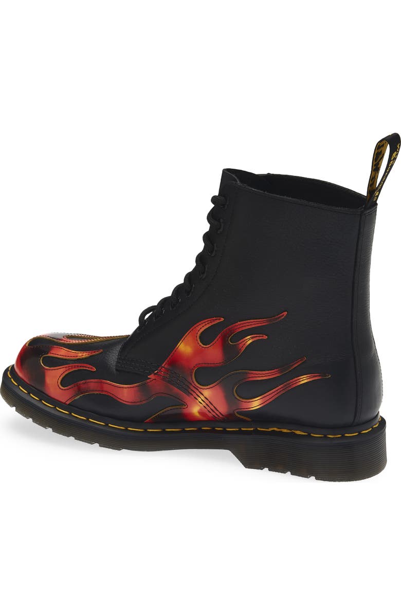 Dr. Martens 1460 Pascal Flame Boot, Alternate, color,