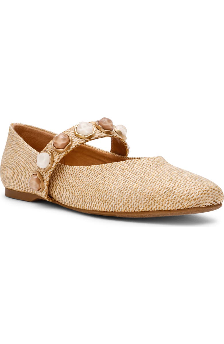 DV by Dolce Vita Mission Ballet Flat, Main, color, Raffia