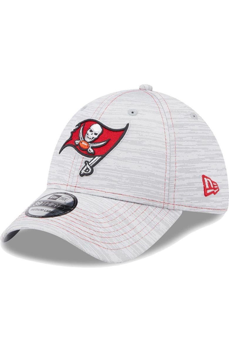 New Era Men's New Era Gray Tampa Bay Buccaneers Speed 39THIRTY Flex Hat, Main, color,