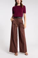 Nordstrom Short Sleeve Cashmere Sweater