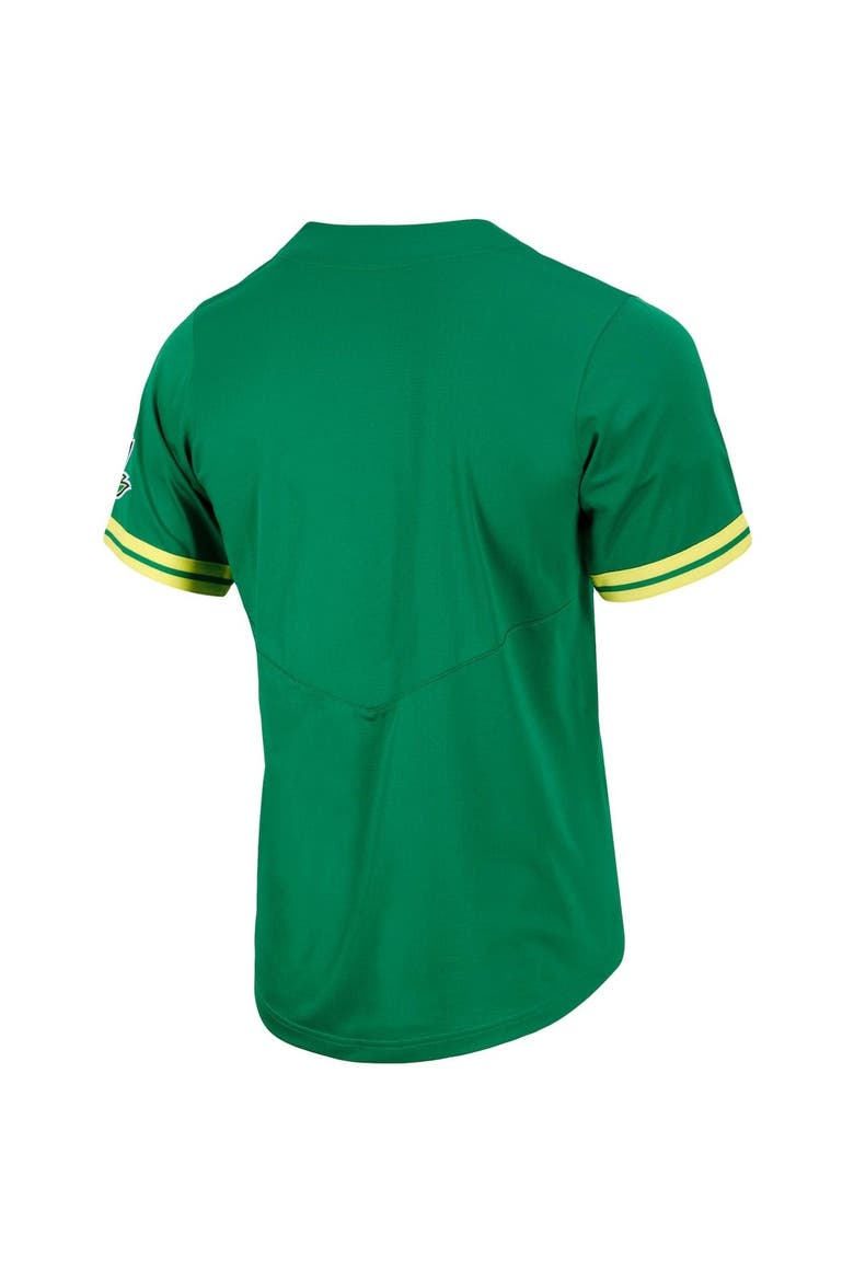 Men's Nike Green Oregon Ducks Replica Two-Button Baseball Jersey, Alternate, color, Green