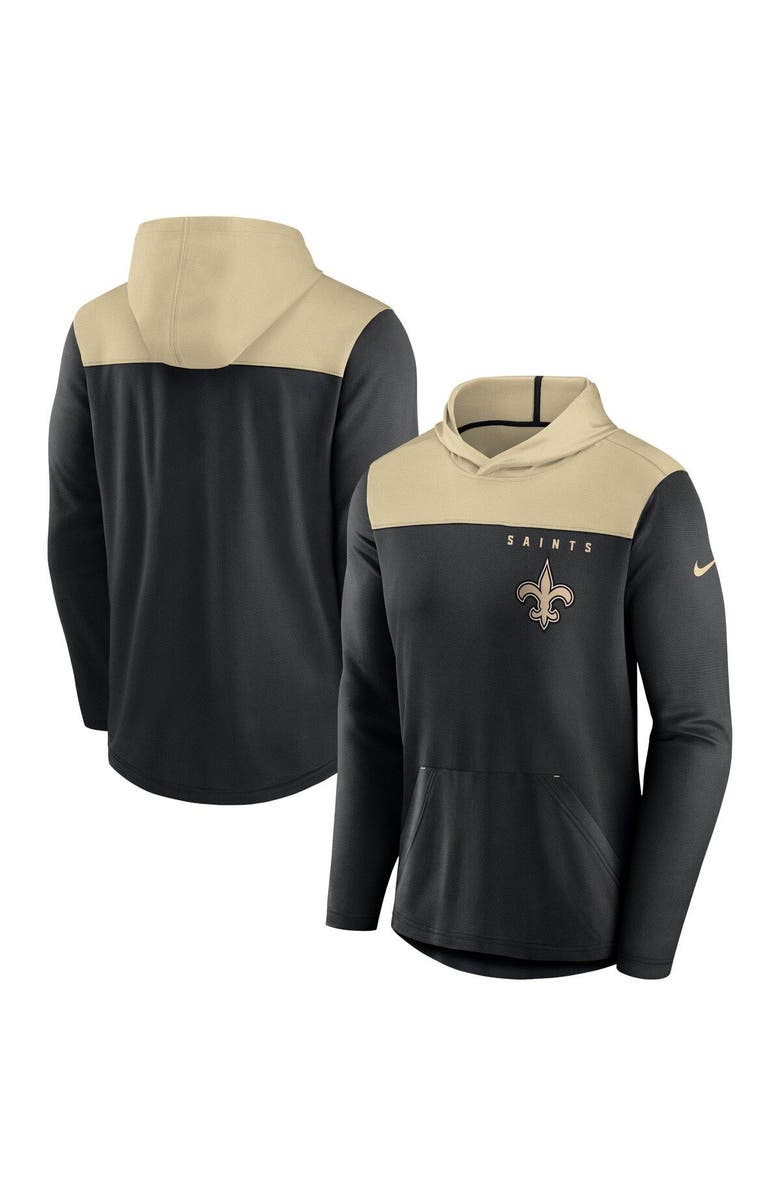 Nike Men's Nike Black New Orleans Saints Fan Gear Pullover Hoodie, Main, color, Black
