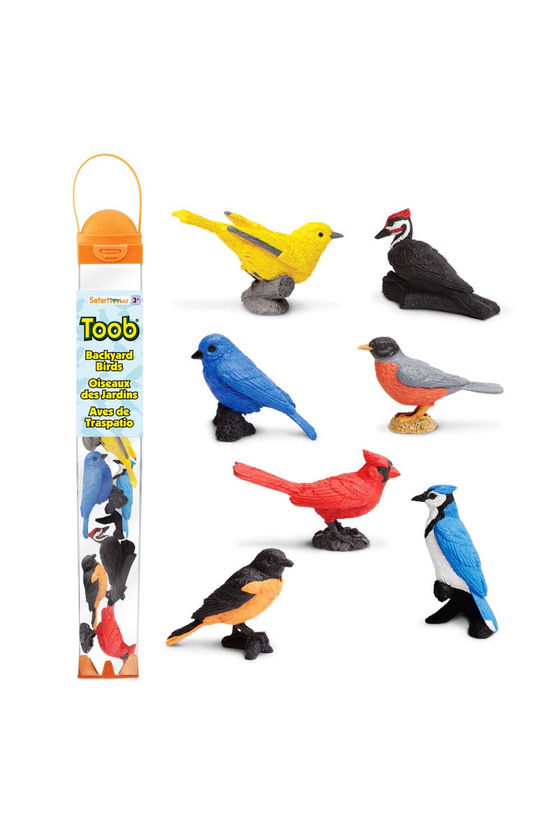 Safari Ltd. Backyard Birds Toy, Main, color, NO COLOR