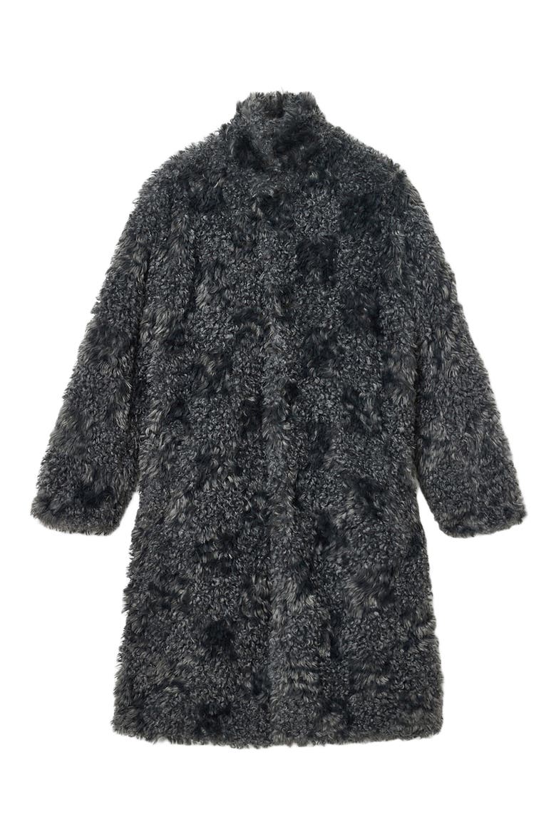 Ace Faux Fur Coat, Alternate, color, STING RAY