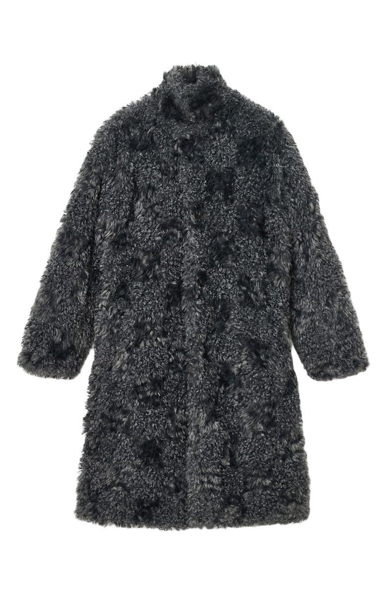 John Varvatos Ace Faux Fur Coat, Alternate, color, Sting Ray
