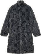 John Varvatos Ace Faux Fur Coat