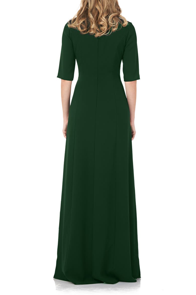 Davina Maxi Jumpsuit, Alternate, color, DARK FOREST