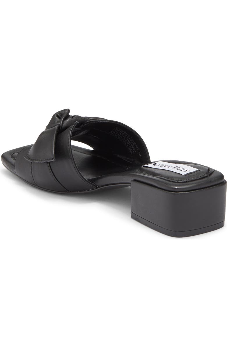 Steve Madden Catumm Bow Slide Sandal, Alternate, color, Black
