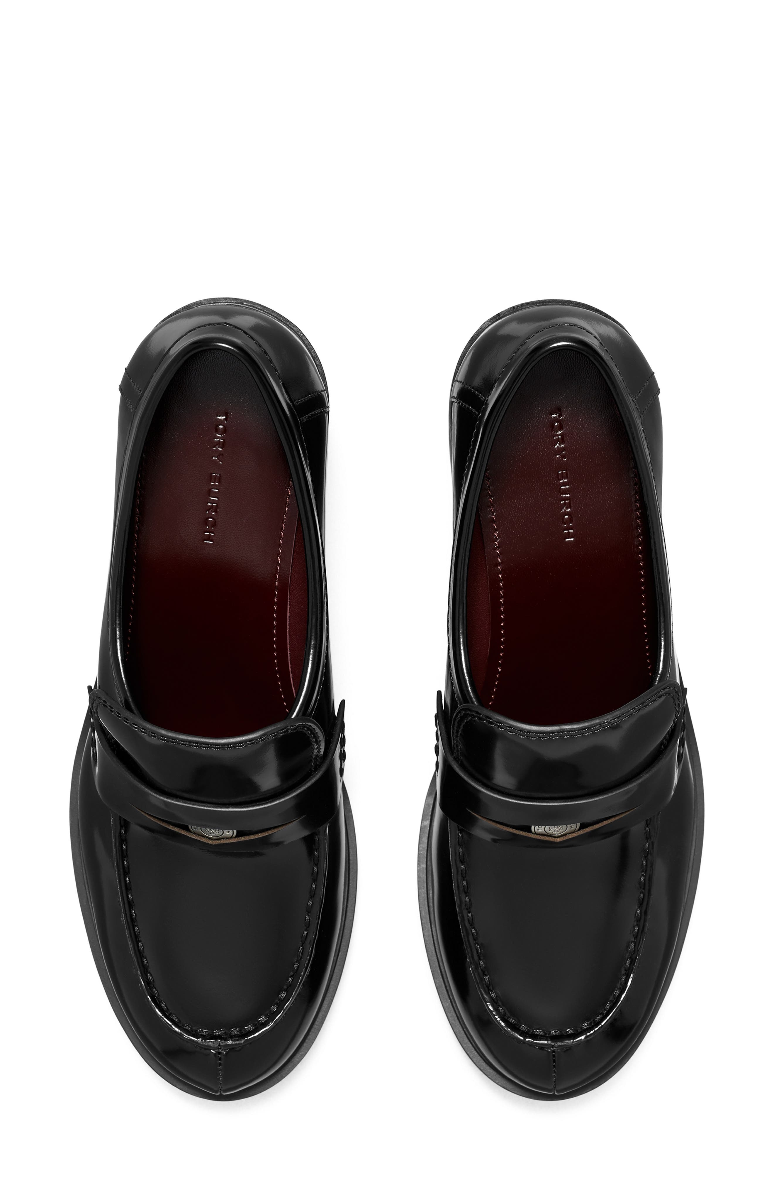 Tory Burch Loafer Pump, Alternate, color, Perfect Black