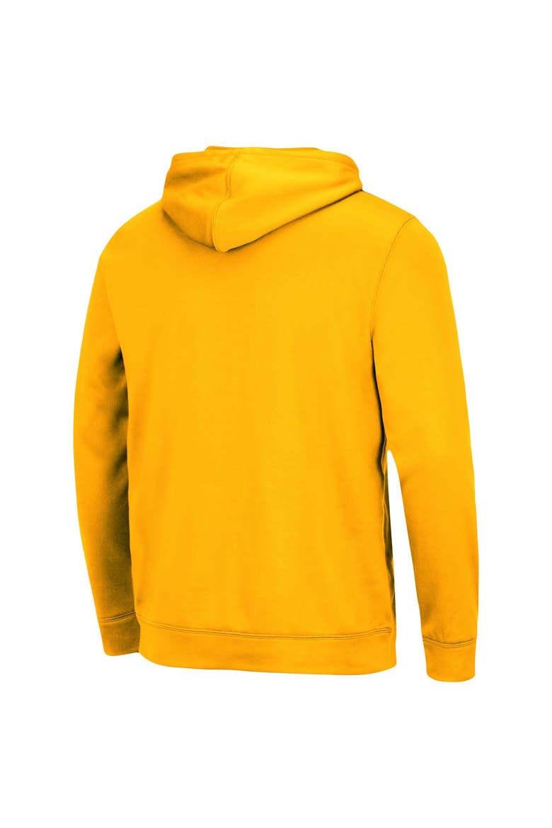 Men's Colosseum Gold Iowa Hawkeyes Lantern Pullover Hoodie, Alternate, color, Gold