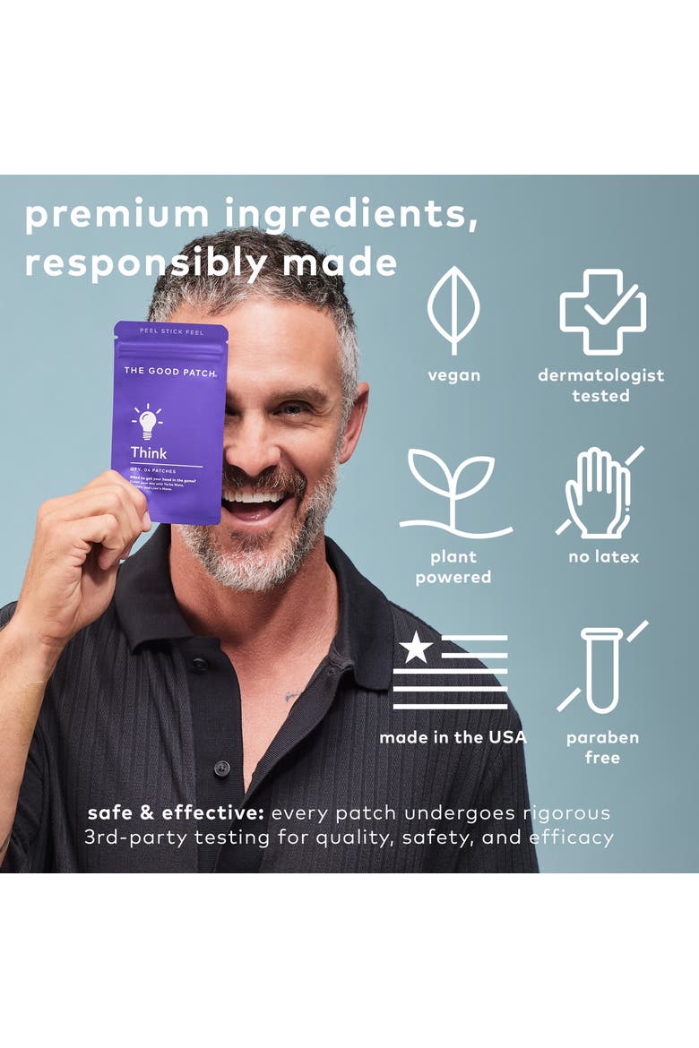 Think Wellness Patch, Alternate, color, None