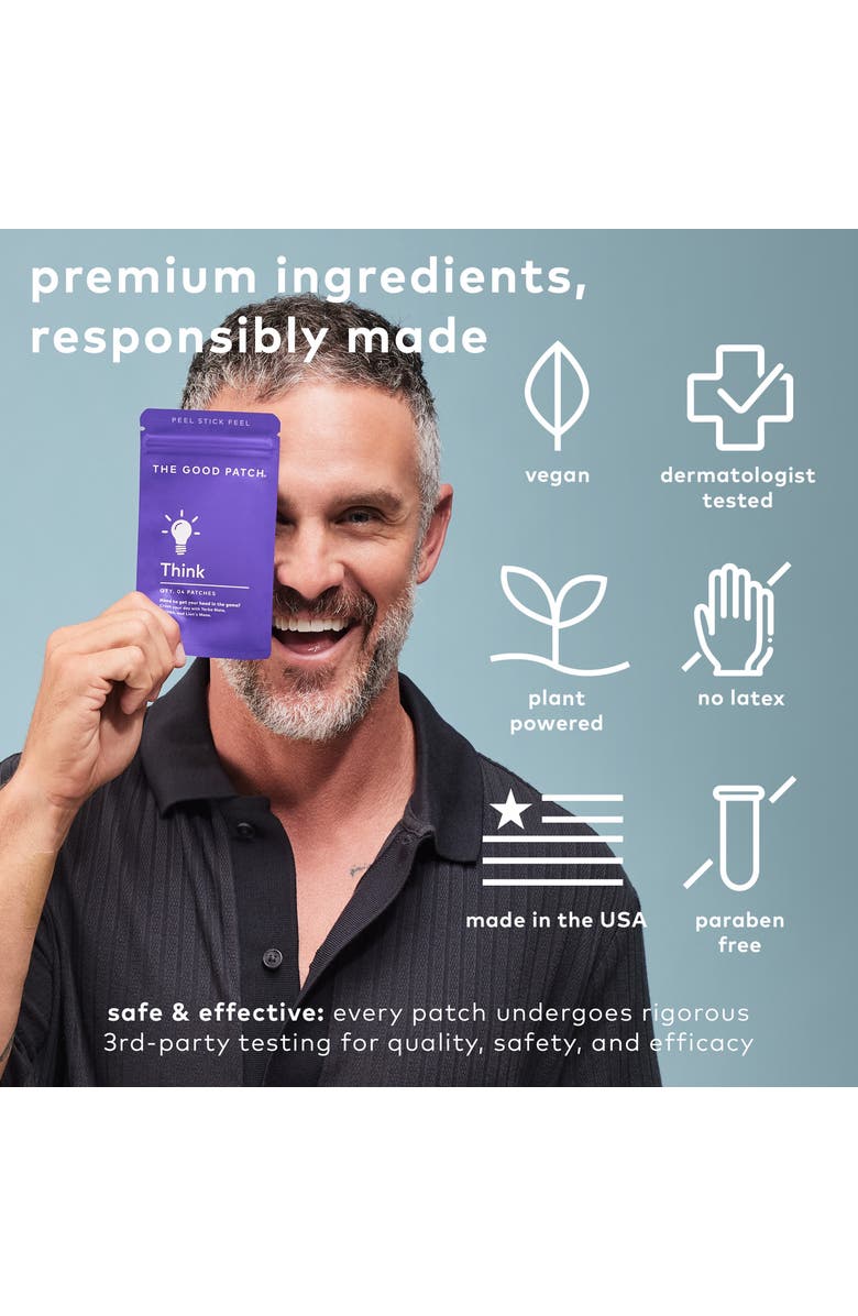 The Good Patch Think Wellness Patch, Alternate, color, NO COLOR