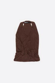 Bimba y Lola Halter Knit Top