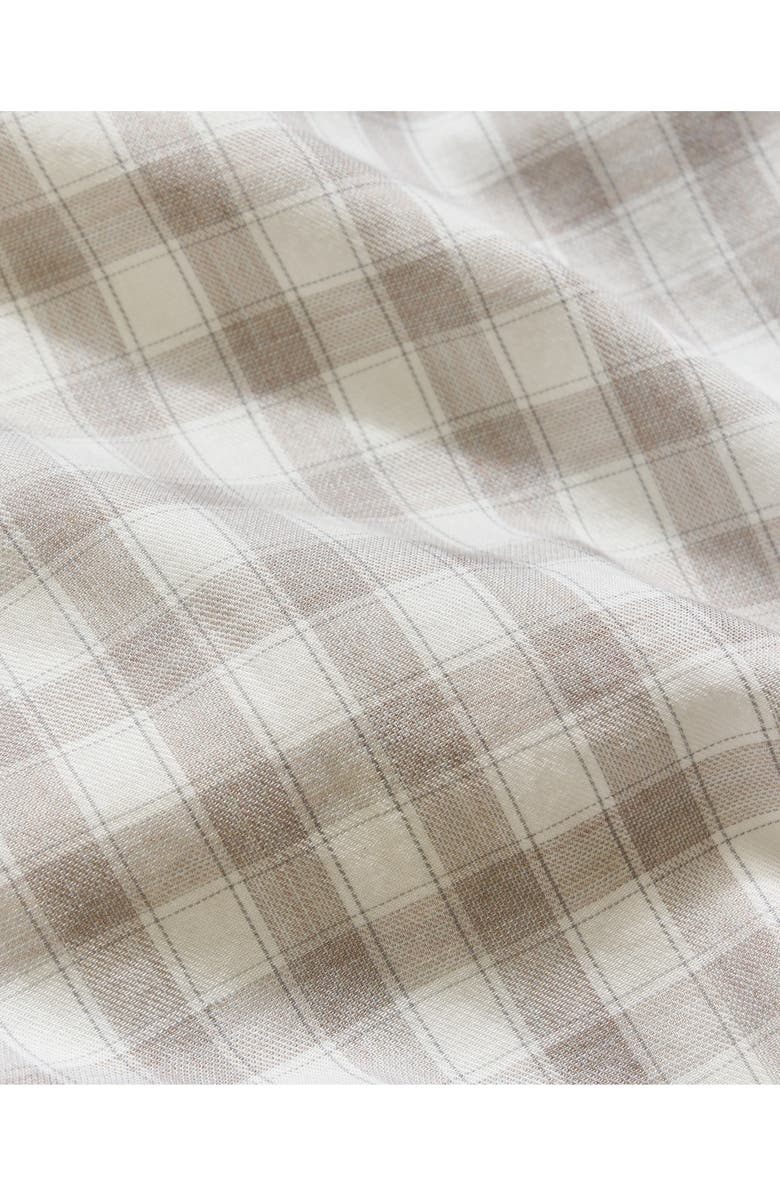 Billy Reid Hutcheson Plaid Button-Up Sport Shirt, Alternate, color, Grey