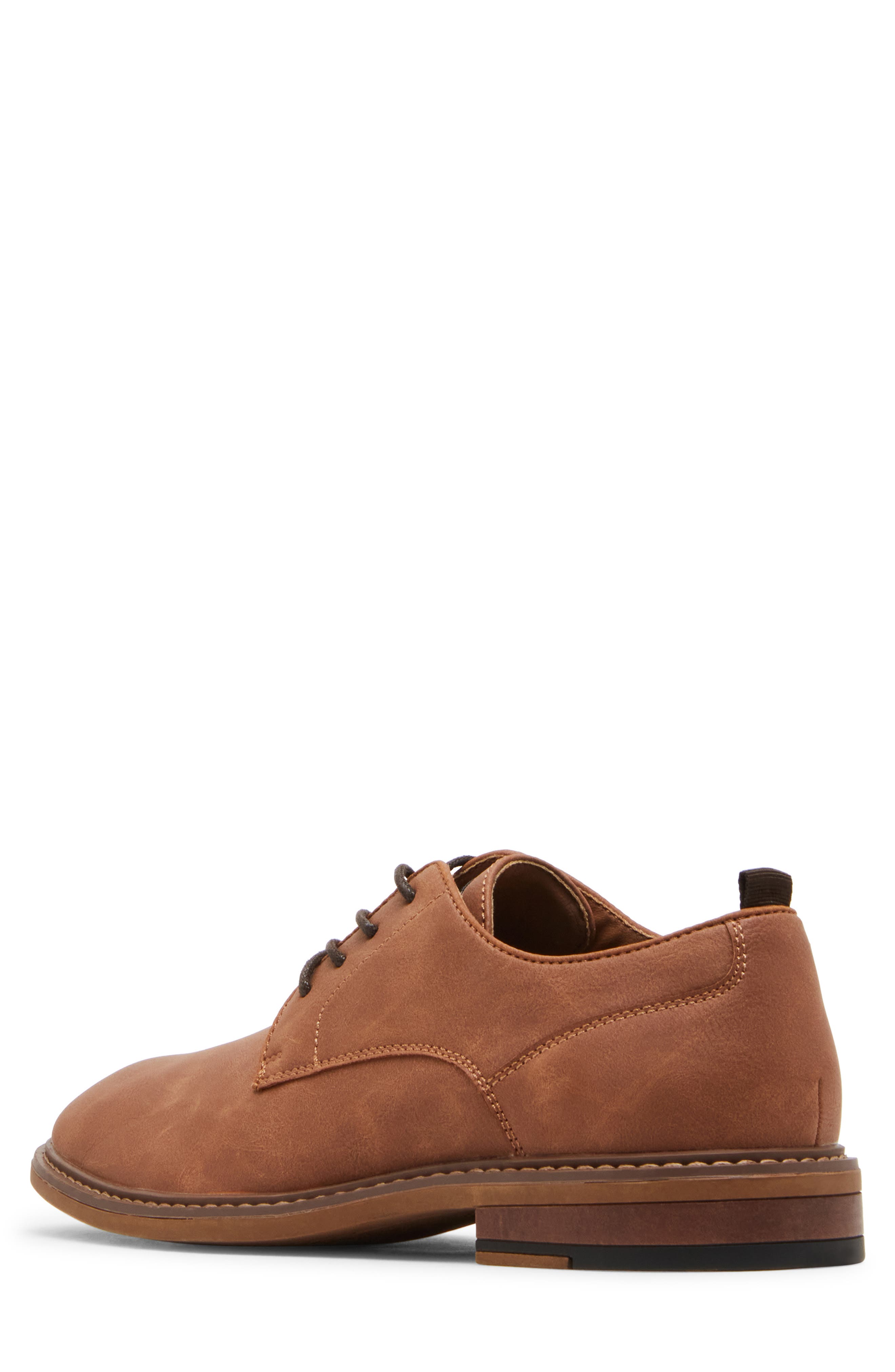 Eilkker Plain Toe Derby, Alternate, color, COGNAC SUEDE