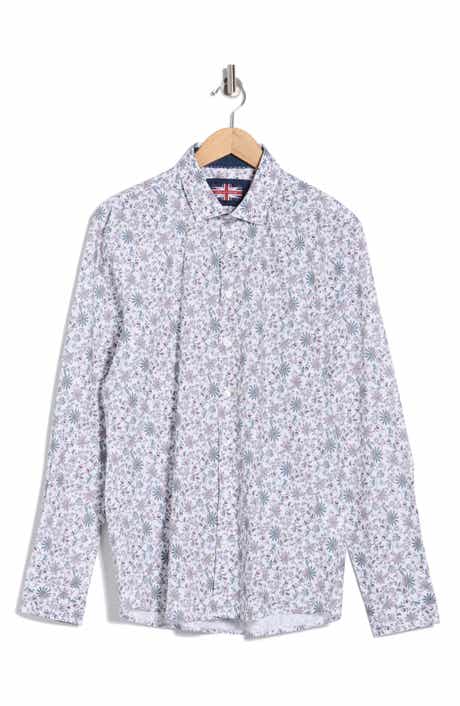 SOUL OF LONDON Stretch Cotton Sport Shirt
