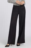 NYDJ Linen Blend Wide Leg Pants